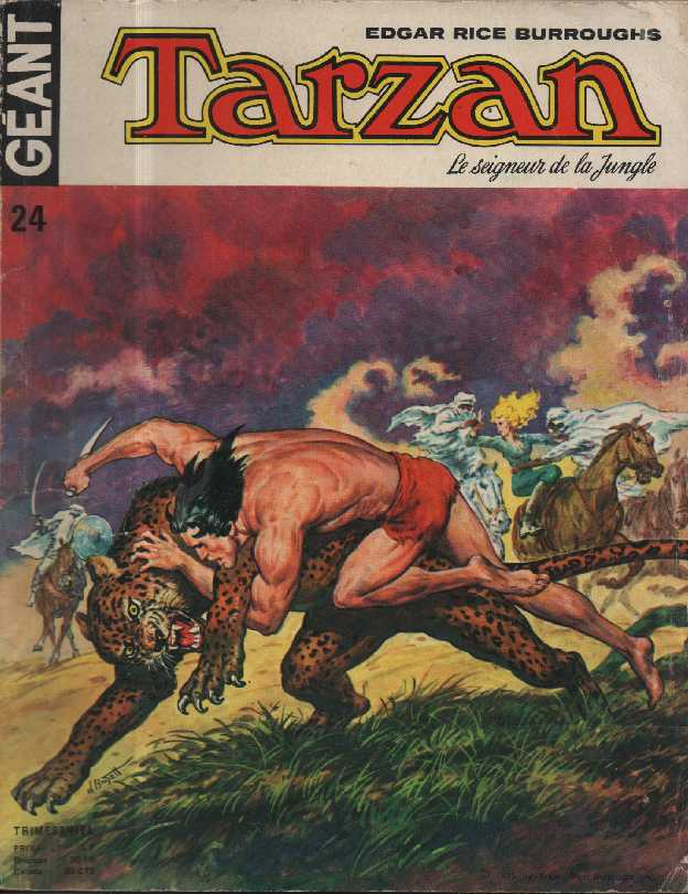Scan de la Couverture Tarzan Gant n 24